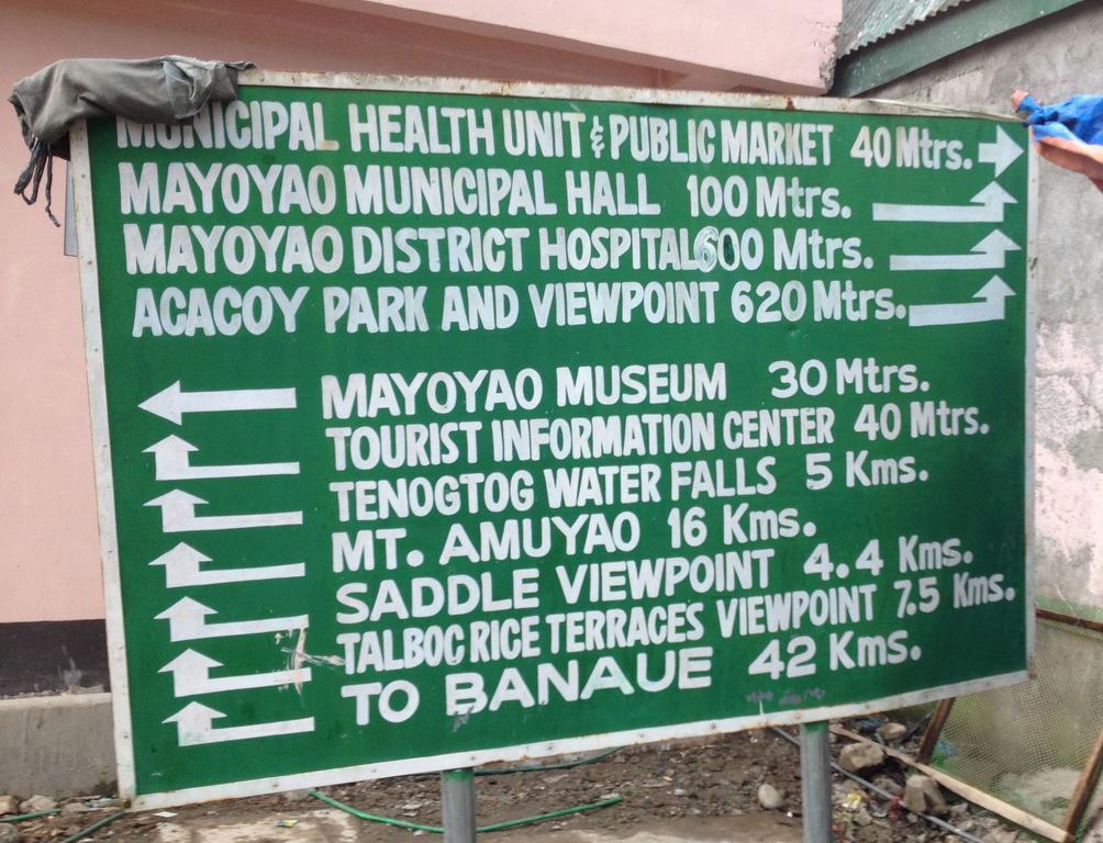 Mayoyao View Inn Banaue Exterior foto